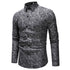 Men shirt Long-Sleeve Slim-fit - menochic
